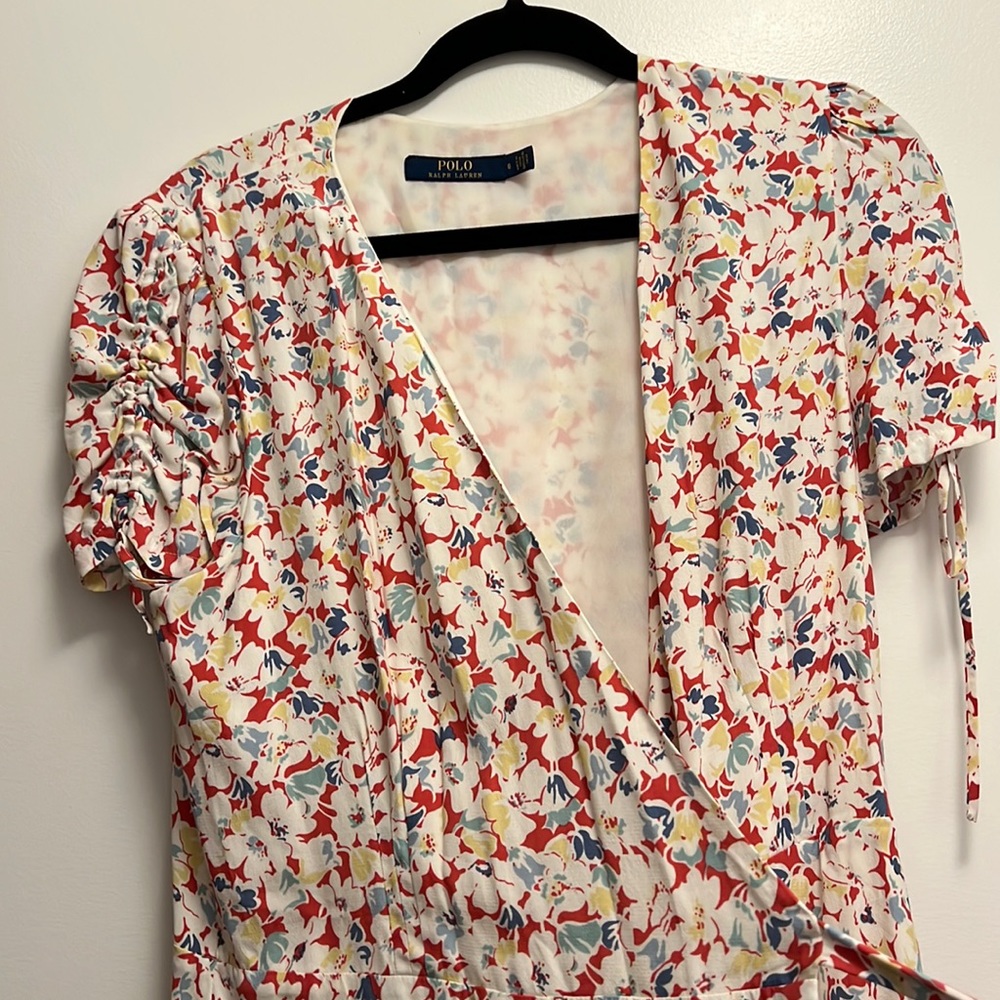 Floral Polo Ralph Lauren Wrap Dress